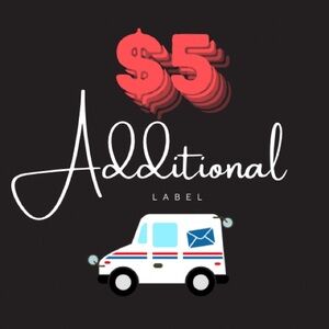 Shipping Label For Extra Box Up to 5lbs